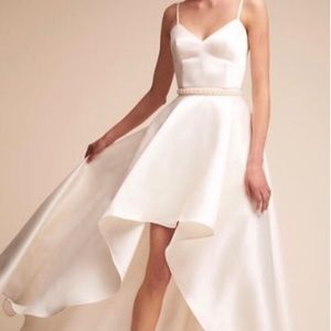 Catherine Deane BHLDN jewel bodysuit & Zelda skirt
